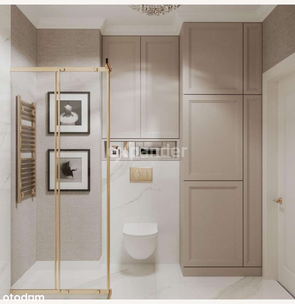 Nowe,2pokoje ,świeżo wykończone uczelnia Kuźmiński - Pełny obrazek: 4/6