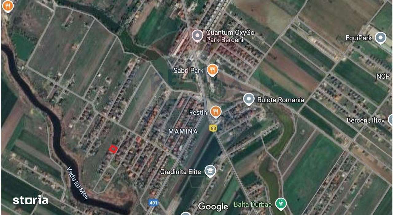 Teren de vanzare, utilitati la poarta, 1056mp, 30ml, com. Berceni-5