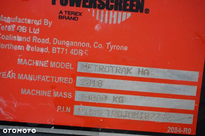 Powerscreen Metrotrack - 20