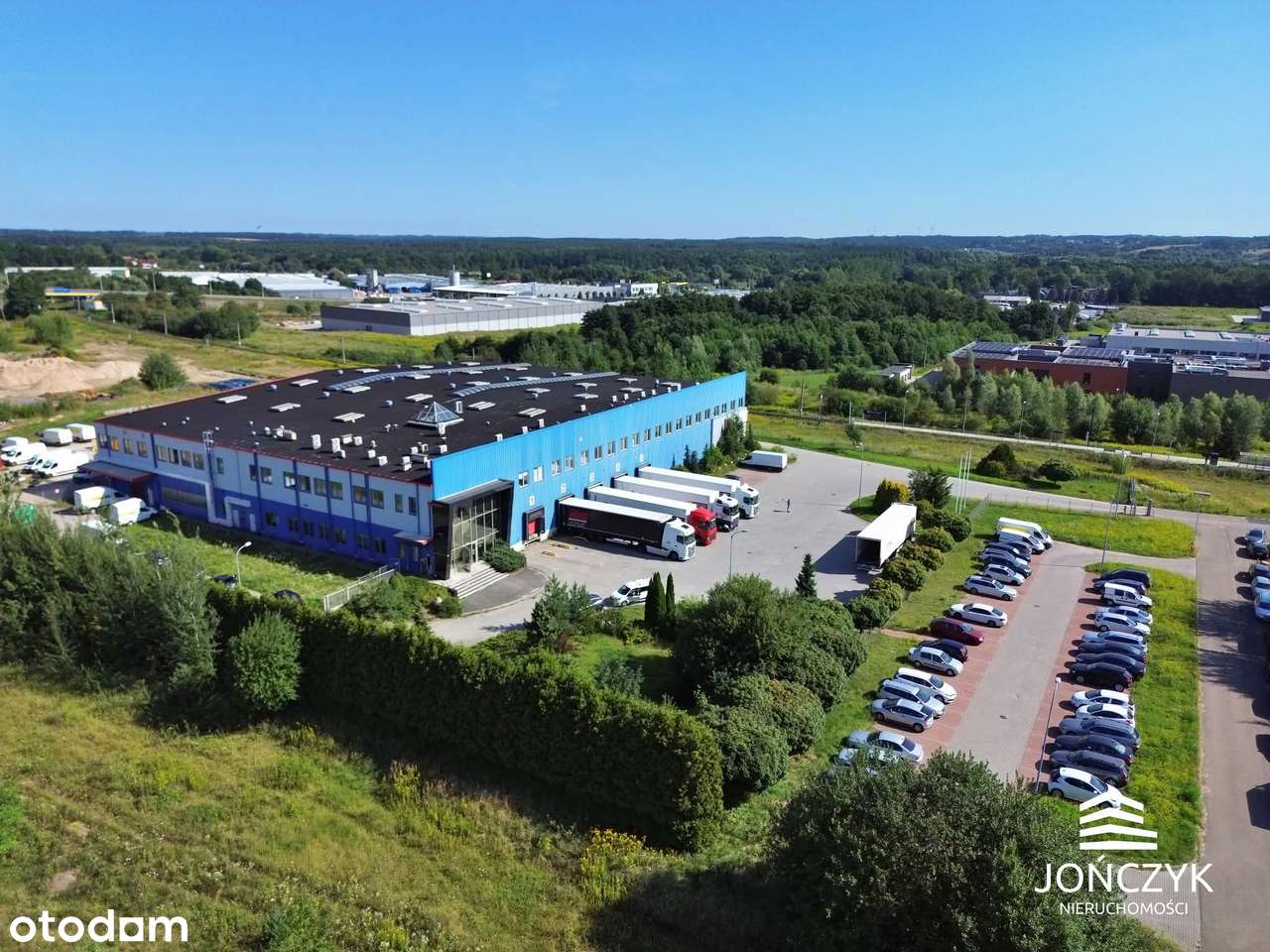 7 HA DZIAŁKI INWESTYCYJNEJ Z HALĄ MAGAZYNOWO-BIUROWĄ-4