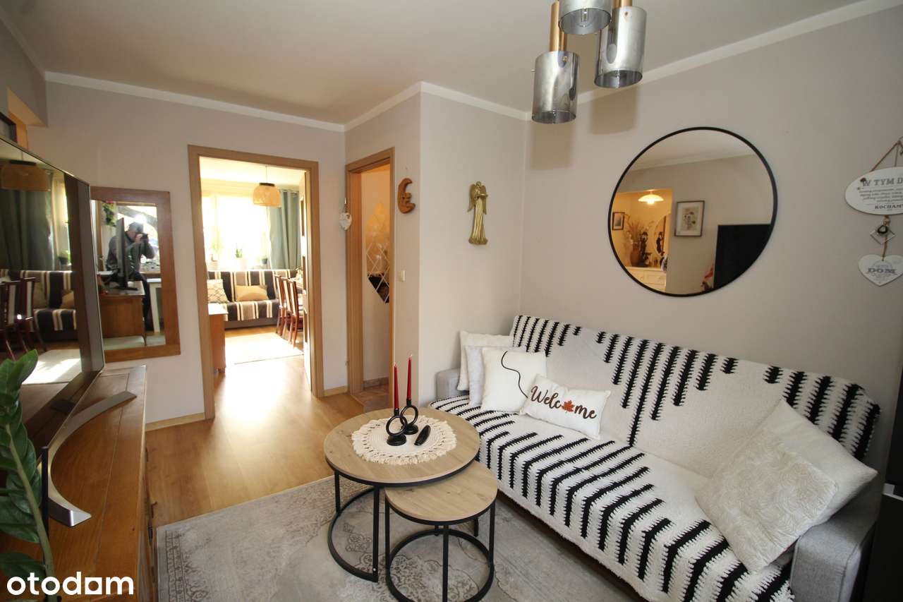 3 pokoje 46,5 m2 parter niski blok-2