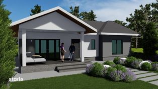 Imobiliare Domnesti - toate utilitatie parter 3 dorm 2 bai la cheie - Imagine principală: 4/10