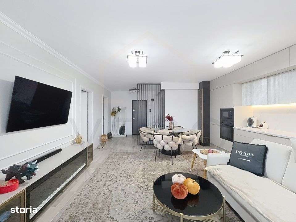 Apartament 2 camere complet mobilat, bloc nou, 58 mp, zona A. Vlaicu-3