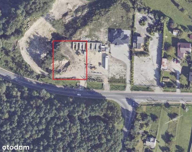 Utwardzona działka z mediami na wynajem TYLKO 1,50 zł/m², Starachowice - Pełny obrazek: 2/3