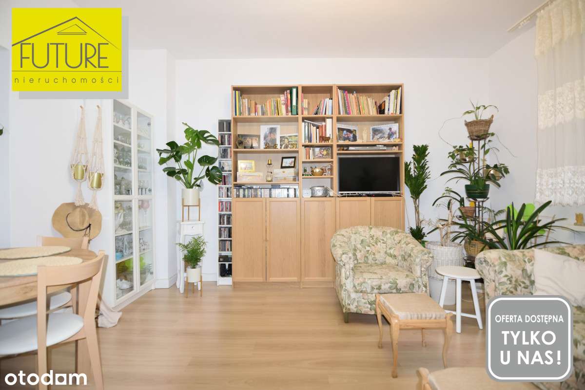 Ładne dwupokojowe mieszkanie 48.4m2 po remoncie-5