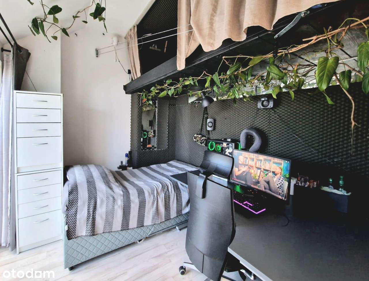 Segment narożny z ogródkiem taras balkon-6