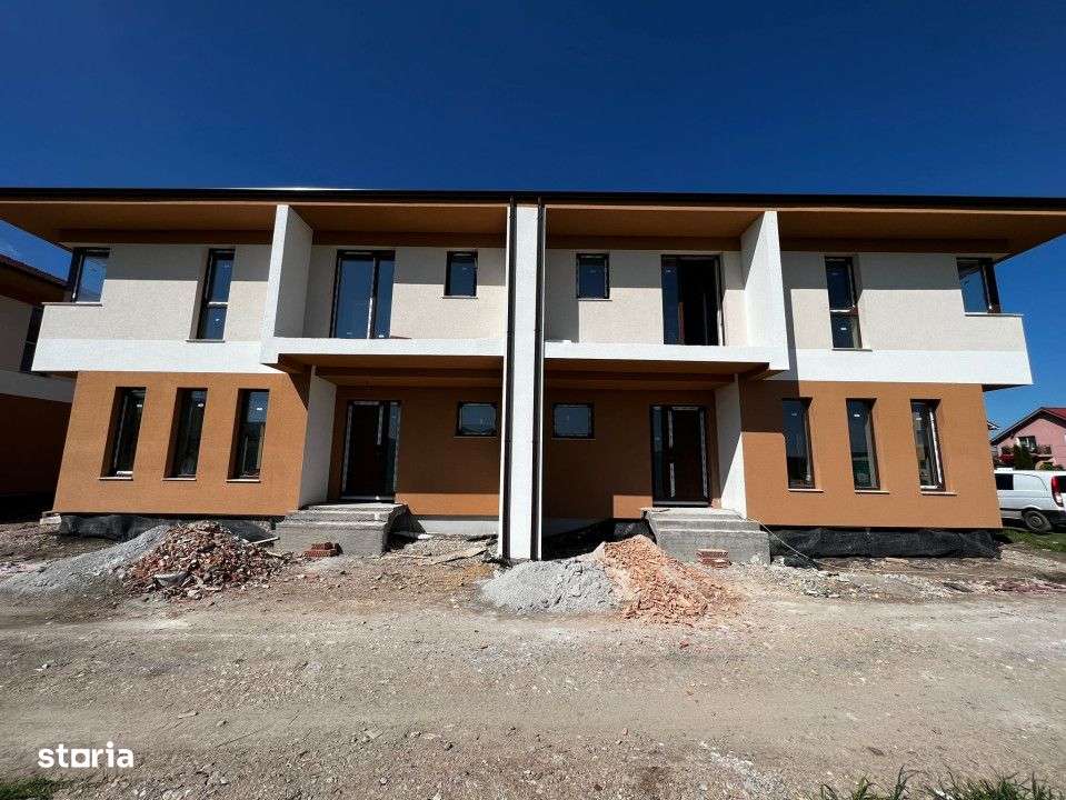 Duplex semifinisat, 120 mp, pompa de caldura, zona Ioan Rus. - Imagine principală: 3/19