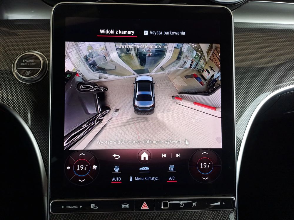 MERCEDES-BENZ KLASA-C C220D mHEV Avangarde Kamera 360 Blind Spot LED Ambiente Nawigacja