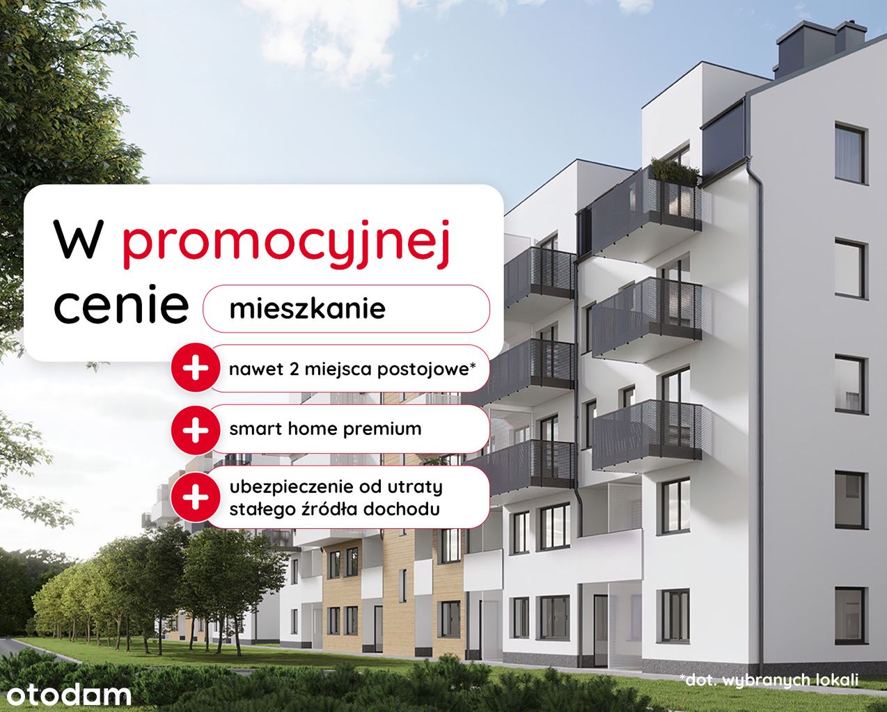 3-pokojowe mieszkanie 53m2 + balkon Bez Prowizji