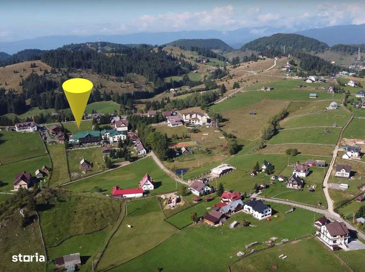 Teren de vânzare - 2.000 mp - Fundata, Brașov - Zonă turistică de top - Imagine principală: 3/5