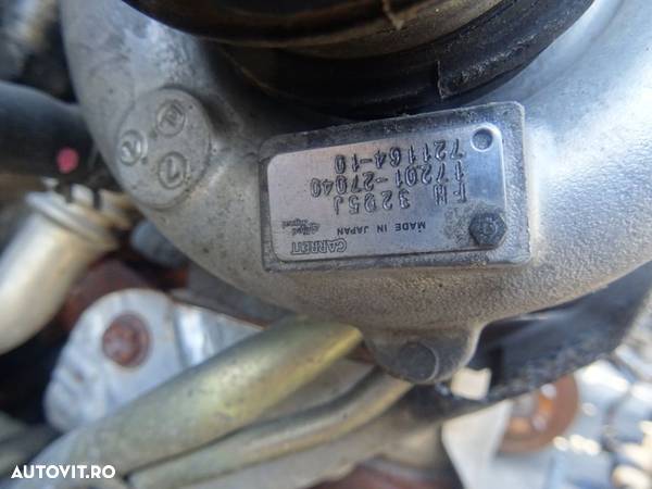 Vand Turbo Toyota RAV 4 2.0 Diesel din 2005 Euro4 cod: 17201-27040 - 2