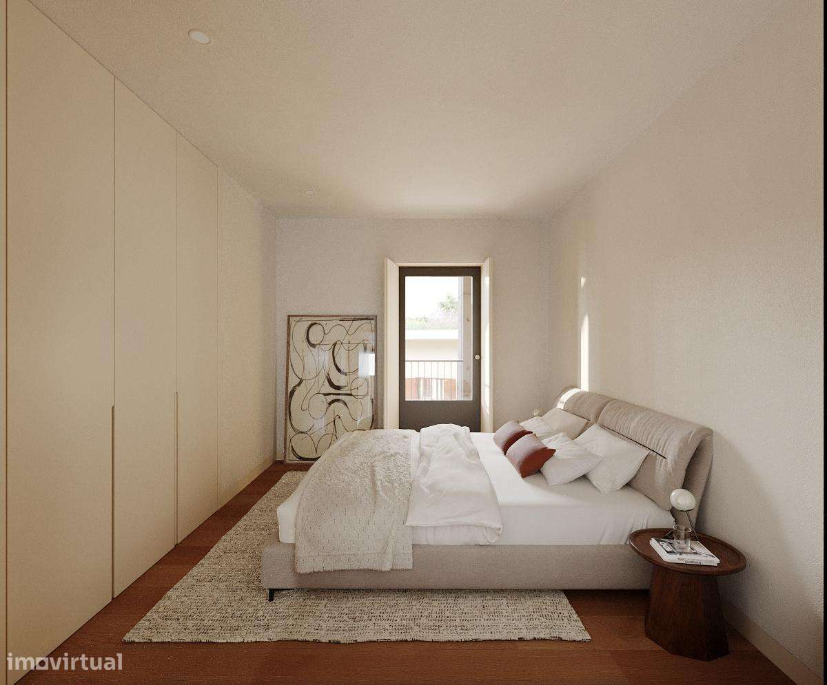 T1  Moderno, Piscina Jardim Condomínio na Histórica Vila do Tijolo - Grande imagem: 4/11