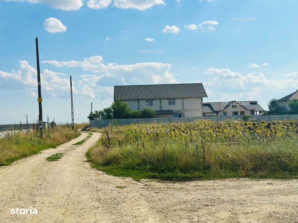 Teren cu dubla deschidere gaz+curent Comuna Berceni, IF-0