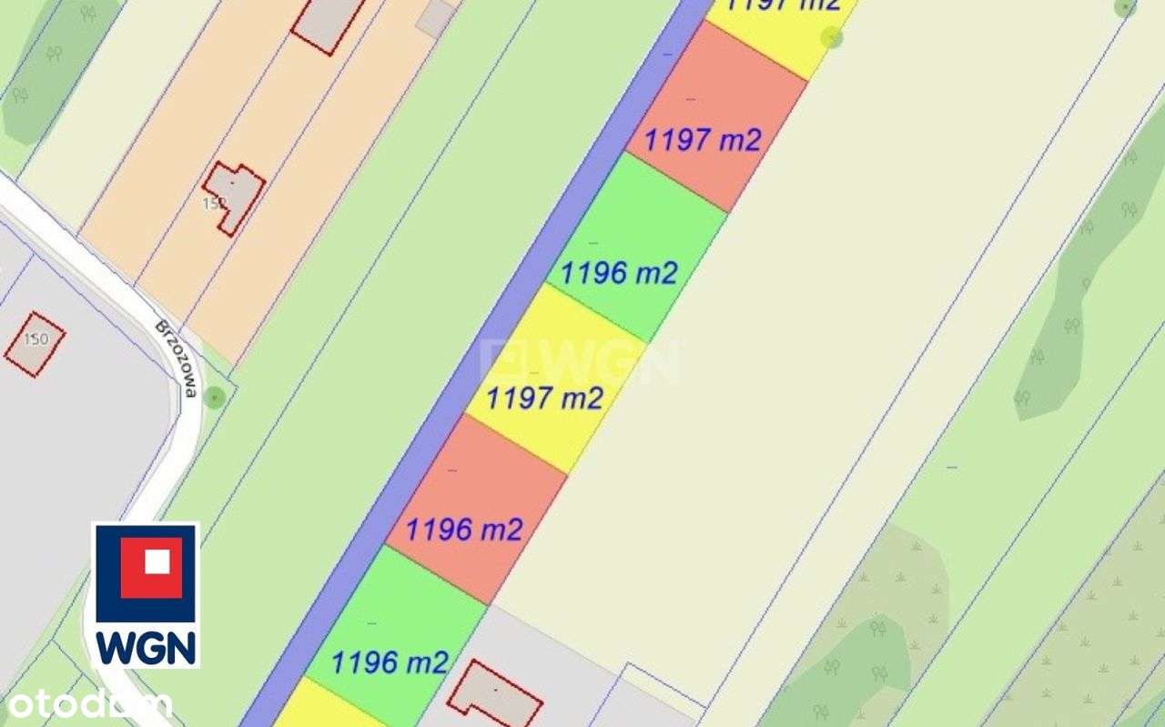 Działka, 1 197 m², Wierzbica-8