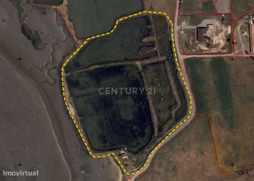 Marinha com 5 ha, destinada a piscicultura, em Sarilhos Grandes, Monti-31