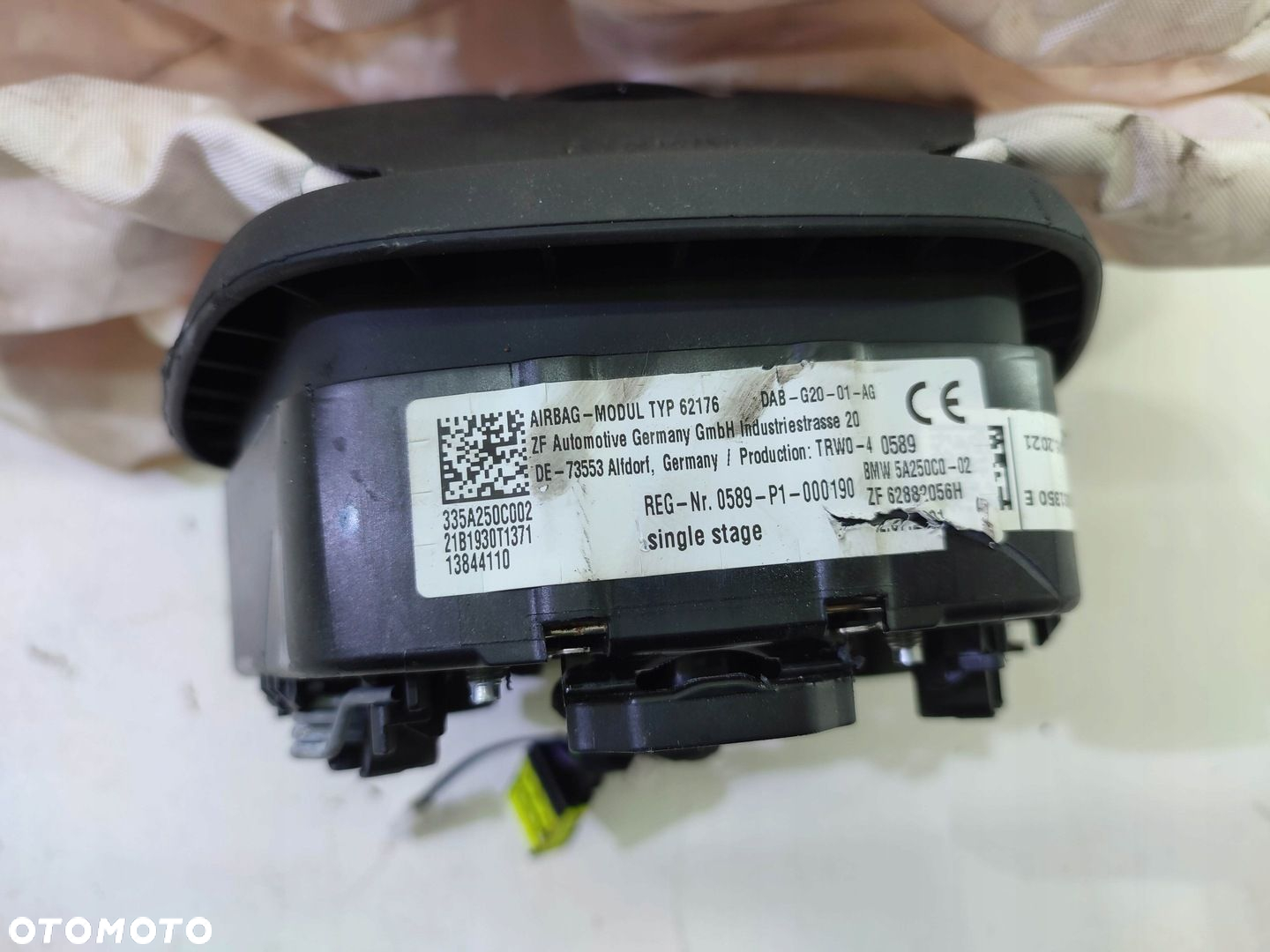 BMW G20 G21 PODUSZKA AIRBAG KIEROWCY 5A250C0 - 4