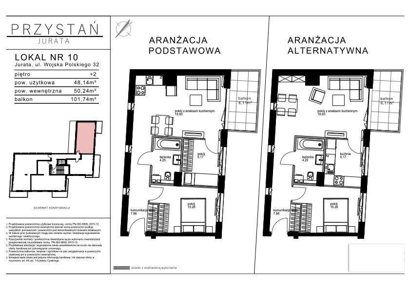 3 pokojowy apartament inwestycyjny w sercu Juraty-17