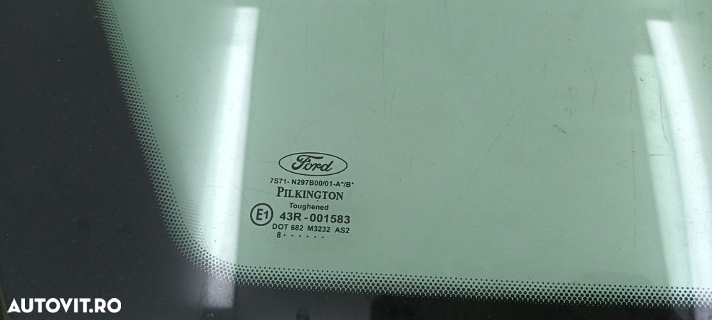 Geam fix stanga spate de pe aripa Ford MONDEO MK4 KLBA 2.0 TDCI 2007-2013 - 3