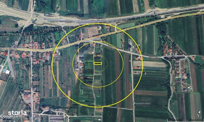De vânzare 188mp teren extravilan în sat Vețel la 10 km de Deva-5