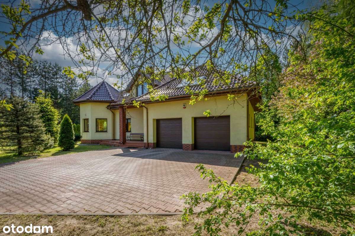 Rezydencja na pięknej, dużej działce w Krzywcu.-3