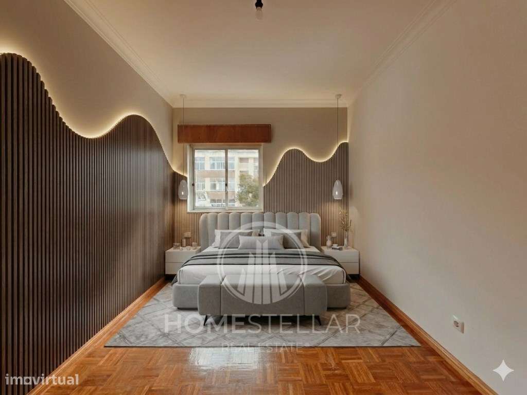 Apartamento T3 com varanda e arrecadação-27