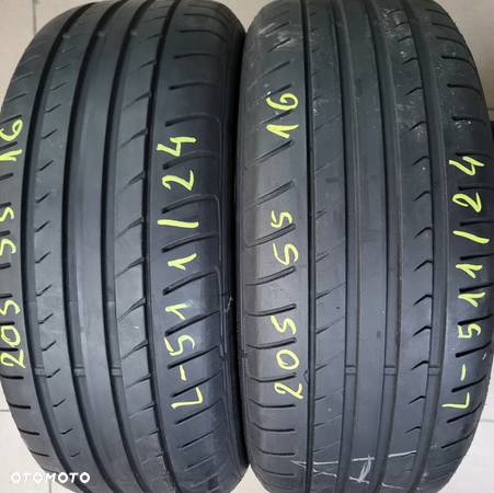 205/55r16 91V (L511/24)02 2szt 5mm Sport BluResponse DUNLOP LETNIE - 1