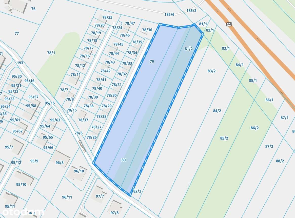 Ślęza 10613m2 budowlana pod zabudowę mieszkaniową lub usługową - Pełny obrazek: 4/10
