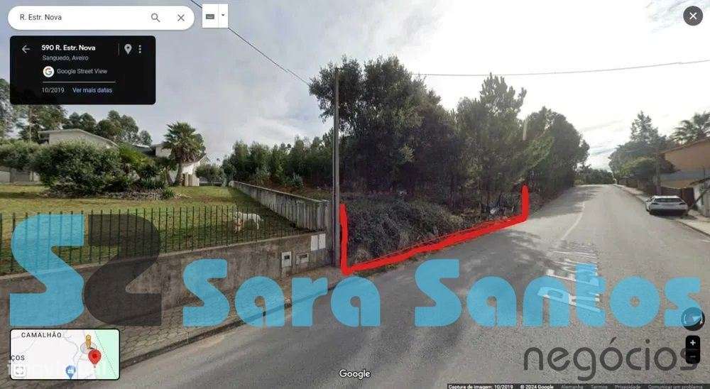 Terreno com 1800 m2 Viabilidade de construção-Sanguedo - Grande imagem: 3/3