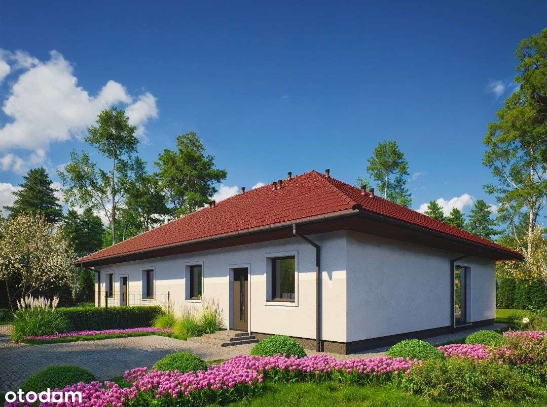 Bliźniak na dużej działce . Stan Deweloperski P.C - Pełny obrazek: 5/20