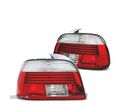 FAROLINS TRASEIROS LED PARA BMW E39 LIMOUSINE 00-03 RED CRYSTAL VERMELHO CRISTAL - 2