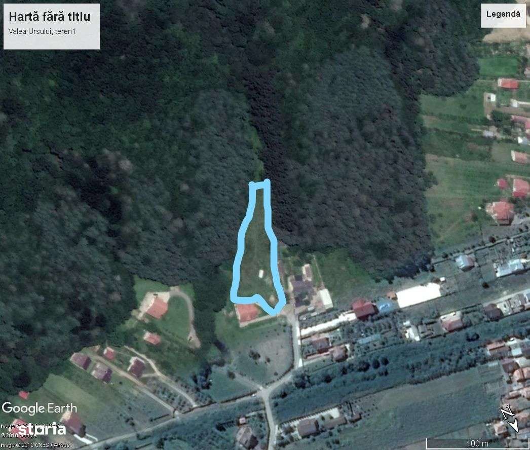 vand teren Valea Ursului, Bascov, pozitie superba - Imagine principală: 3/5