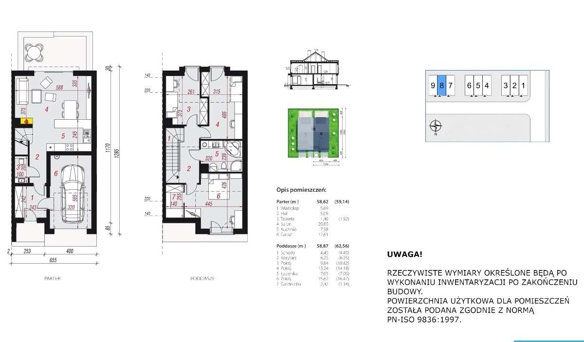 Nowoczesne domy | 3 miejsca postojowe | Szybki termin oddania-3