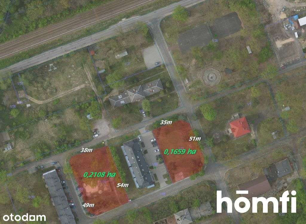 Działki pod budowę bloków