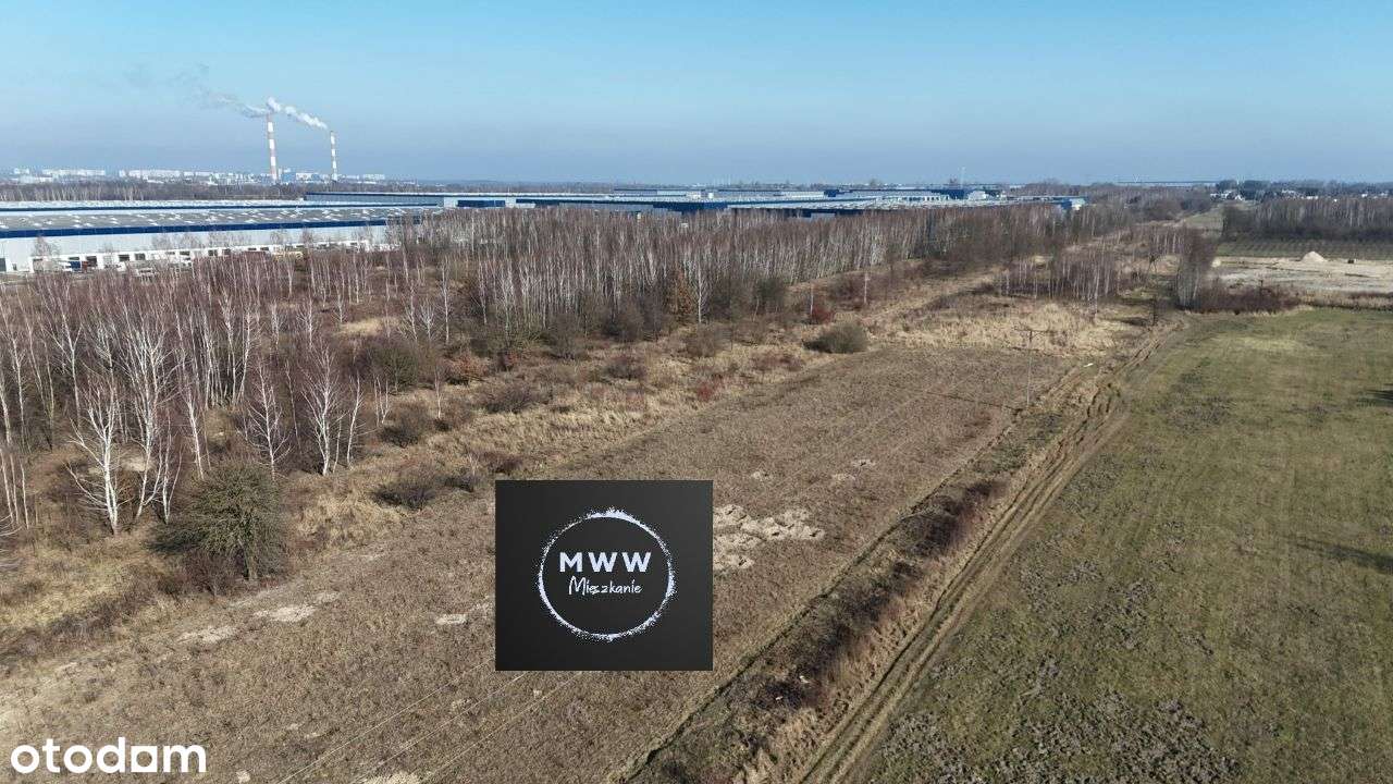 Na sprzedaż 8ha działka inwestycyjna Łódź MPZP hala magazyn produkcja-4