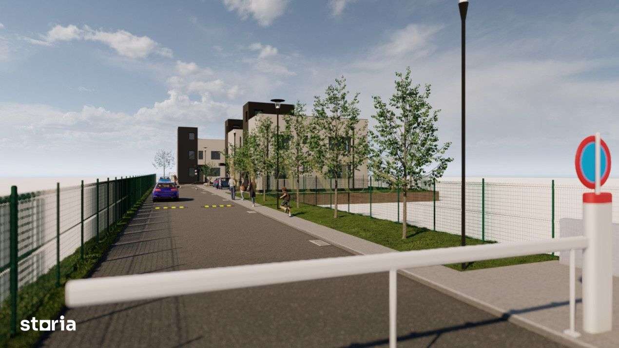 Ansamblu modern de case, 132mp utili, 300mp teren, zona Il Milanese - Imagine principală: 4/6