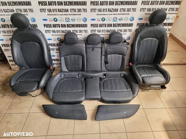 Interior Scaune Fata Spate Bancheta Din Piele Cu Incalzire Mini Clubman F54 Dupa 2015 Volan Stanga - 1