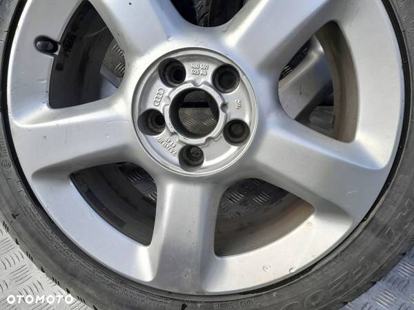 5szt. KOMPLET ALUFELG KOŁA ALUFELGI 17" AUDI A6 5x112 4B0601025AB - 6