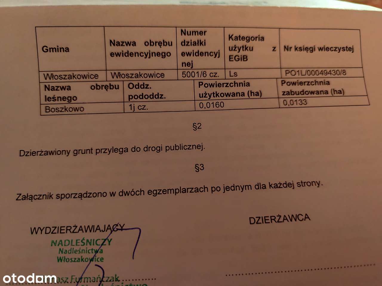 Odstąpię dzierżawioną działkę w świetnej lokalizacji w Boszkowie. - Pełny obrazek: 4/6