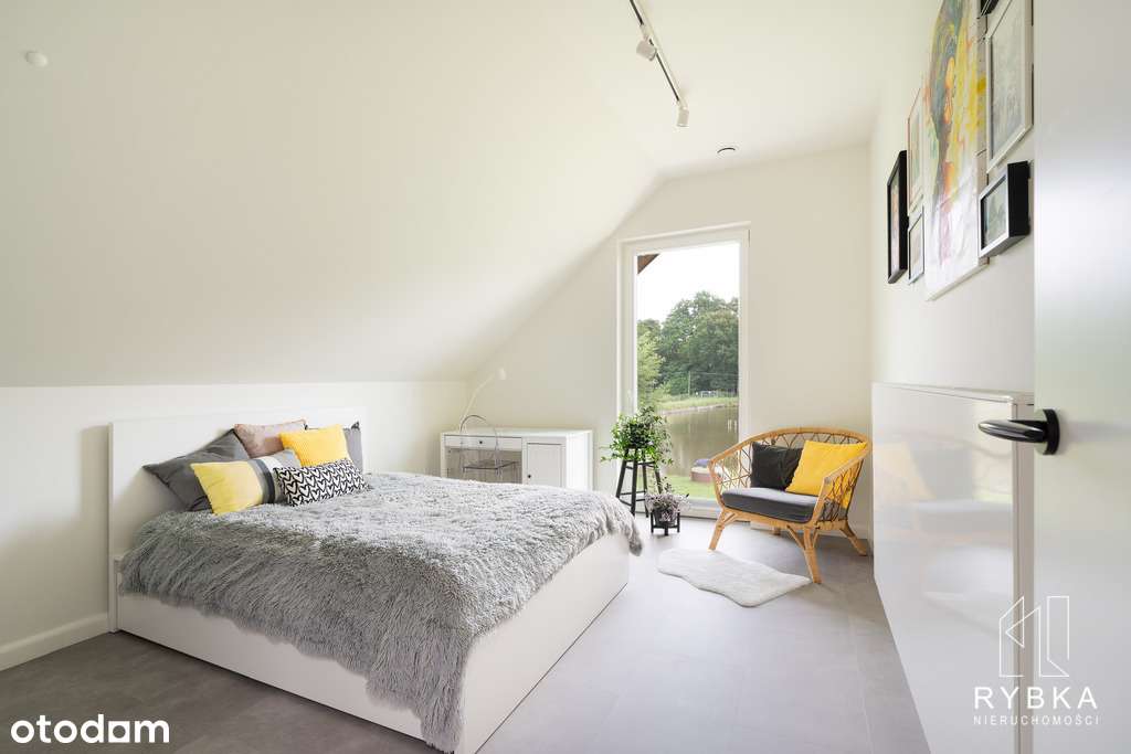 Zjawiskowy dom ze stawami tuż przy lesie-17