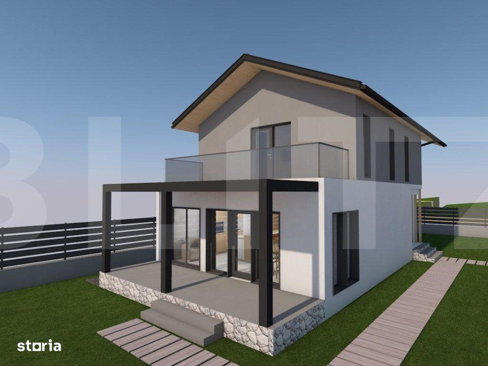 Teren pentru constructie casa cu CU de constructie , 639 mp, front 33