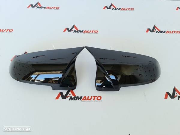 Capas De Espelho BMW Serie 5 F10 F11 F07 LCI Look M - 1