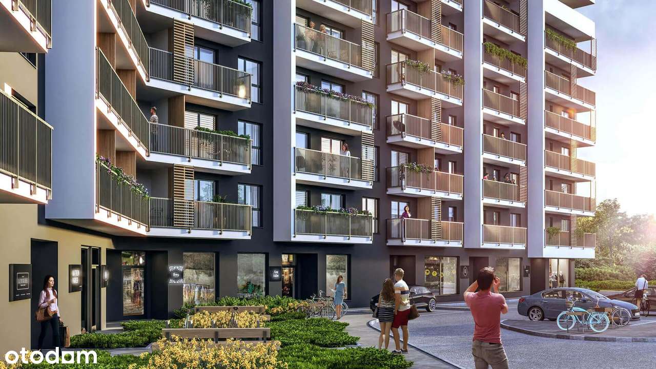 OKAZJA !!! 4 pokoje, 60 m2, duży balkon 20 m2, blisko komunikacji.-2