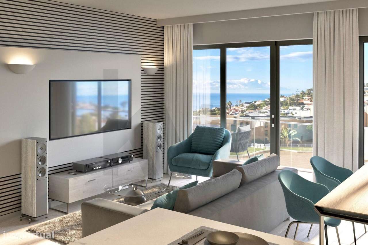 Apartamento T2 - 4to andar AV - "Infinity - In Garajau" - Grande imagem: 4/17