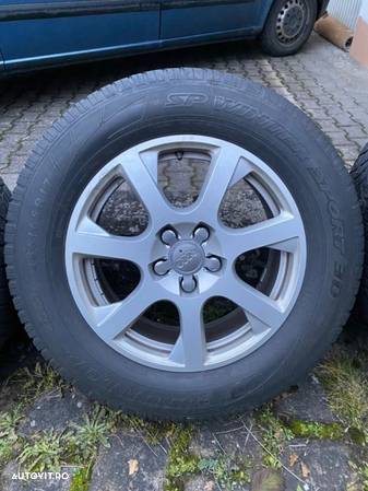 Jante Audi Q5 Oem cu cauc 235/65R17 dot 2015/11 4-5 mm 7jx17et37 - 3