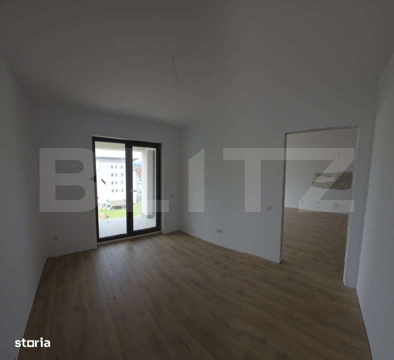 Apartament de 2 camere, Calea Moldovei, Bloc nou, parter - Imagine principală: 4/5
