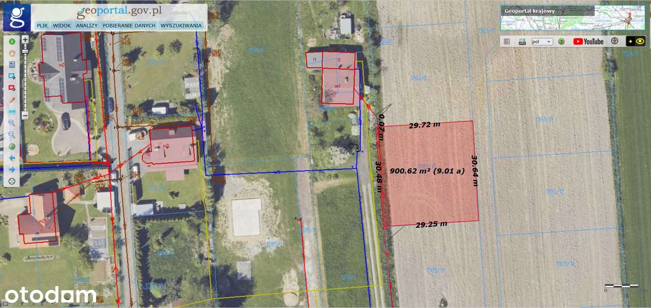 Sprzedam działkę 900m2 Czechowice-Dziedzice Ligota - Pełny obrazek: 5/6