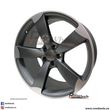 Jante audi 20 inch Model Rotor culoare gri mat A5 A6 A7 A8 Q3 Q5 - 3