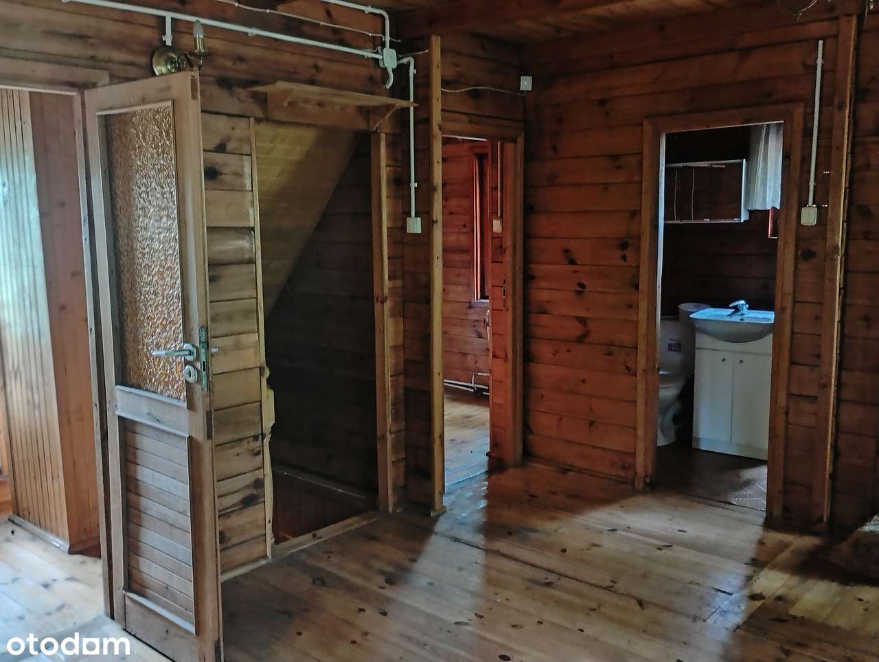 Drewniany dom letniskowy|Wierzbica|Rzeka, las |0% - Pełny obrazek: 5/9