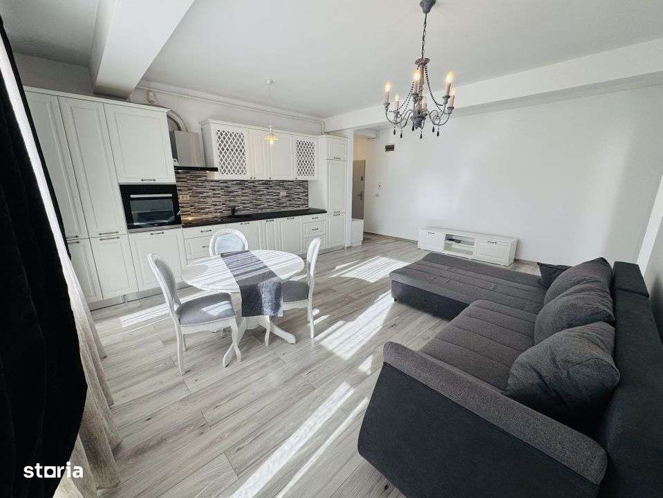 Apartament modern 2 camere, Giroc, mobilat complet, loc parcare privat - Imagine principală: 4/16