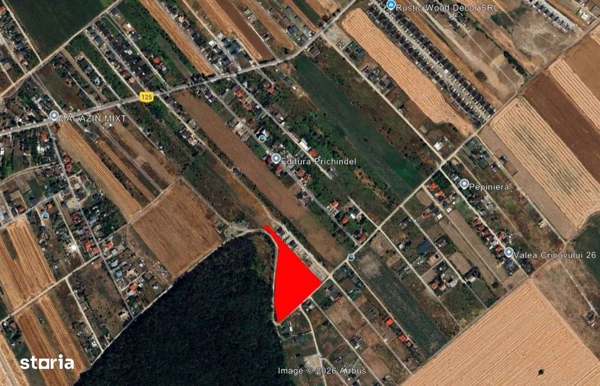 Teren intravilan 13.900 mp I Domnești-Țegheș I Deschidere 139 ml I  Ut-0